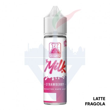 STRAWBERRY MILK - The Milk - Aroma Shot 20ml - Monster Vape Labs CON TASSELLO