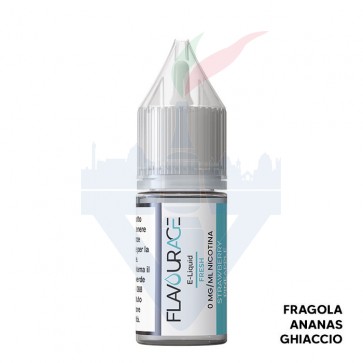 STRAWBERRY PINAPPLE - Fresh - Liquido Pronto 10ml - Flavourage