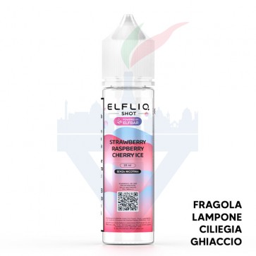 STRAWBERRY RASPBERRY CHERRY ICE - Mix Series 20ml - Elfliq by Elf Bar