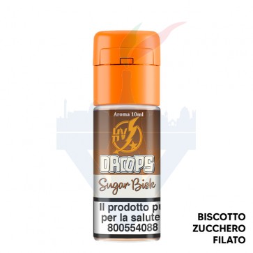 SUGAR BISK - Drops - Aroma Concentrato 10ml - High Voltage SUGAR BISK - Drops - Aroma Concentrato 10ml - High Voltage