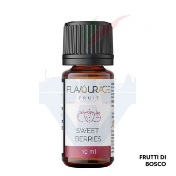 SWEET BERRIES - Aroma Concentrato 10ml - Flavourage CON TASSELLO