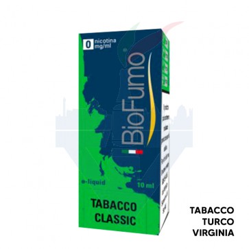 TABACCO CLASSIC - Liquido Pronto 10ml - Biofumo