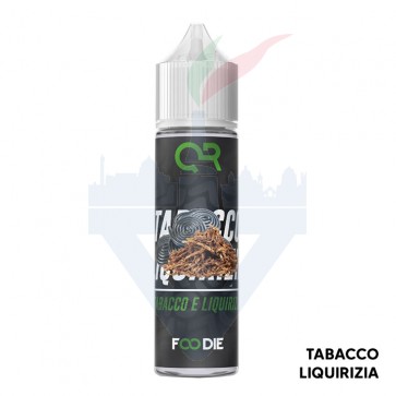 TABACCO E LIQUIRIZIA - Foodie - Aroma Shot 20ml - QR Flavour CON TASSELLO