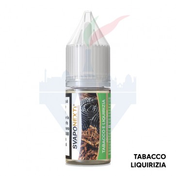 TABACCO E LIQUIRIZIA - Starter Flavour - Aroma Concentrato 10ml - Svapo Next CON TASSELLO TABACCO E LIQUIRIZIA - Starter Flavour - Aroma Concentrato 10ml - Svapo Next CON TASSELLO