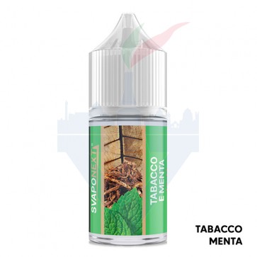 TABACCO E MENTA - Starter Flavour - Aroma Mini Shot 10ml - Svapo Next CON TASSELLO