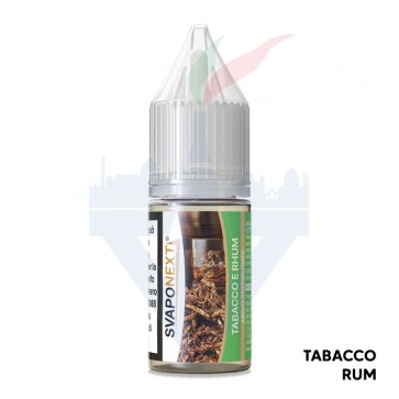 TABACCO E RHUM - Starter Flavour - Aroma Concentrato 10ml - Svapo Next CON TASSELLO TABACCO E RHUM - Starter Flavour - Aroma Concentrato 10ml - Svapo Next CON TASSELLO
