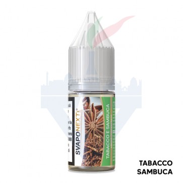 TABACCO E SAMBUCA - Starter Flavour - Aroma Concentrato 10ml - Svapo Next CON TASSELLO TABACCO E SAMBUCA - Starter Flavour - Aroma Concentrato 10ml - Svapo Next CON TASSELLO