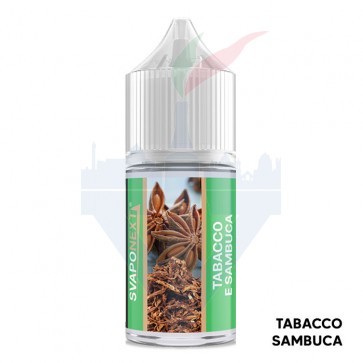 TABACCO E SAMBUCA - Starter Flavour - Aroma Mini Shot 10ml - Svapo Next CON TASSELLO