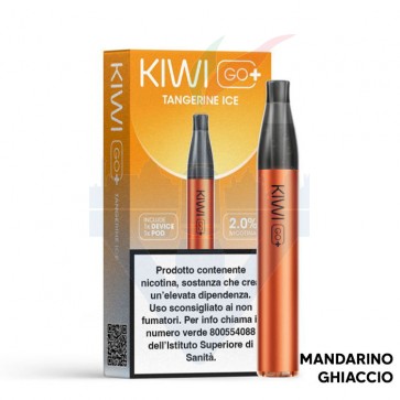 Kiwi Go PLUS Device  Pod Precaricata TANGERINE ICE - Kiwi Vapor