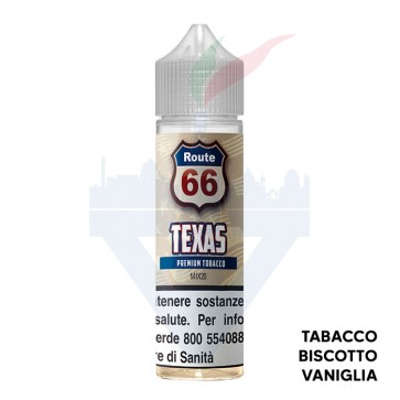 TEXAS - Route 66 - Mix Series 20ml - TNT Vape CON TASSELLO