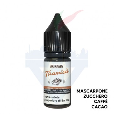 TIRAMISU - Italian Selection - Aroma Concentrato 10ml - Dreamods CON TASSELLO