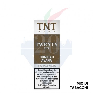 TRINIDAD AVANA - Twenty Mix - Liquido Pronto 10ml - TNT Vape