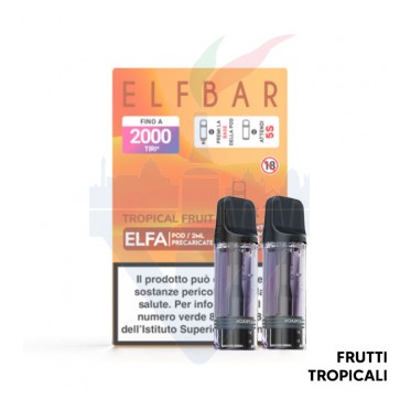 TROPICAL FRUIT - Pod Precaricata ELFA - 2 Pezzi - Elf Bar
