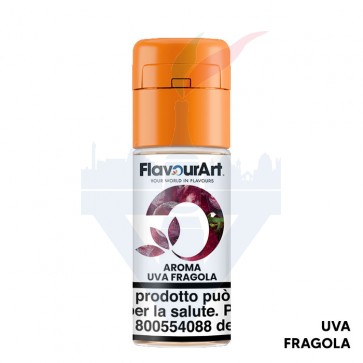 UVA FRAGOLA - Aroma Concentrato 10ml - FlavourArt CON TASSELLO