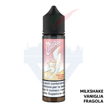 VANIGLIA E FRAGOLA HV - Milkee - Aroma Shot 20ml - Flavourart CON TASSELLO