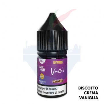 VANILLAS - Cookie All Star - Mix Series 10ml - Dreamods CON TASSELLO