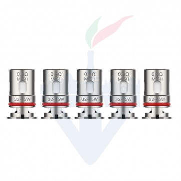 Testine Coil di Ricambio GTX-2 0,3ohm a Mesh Confezione da 5 Pezzi - Vaporesso
