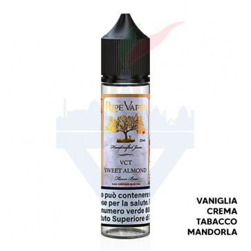 VCT SWEET ALMOND. - Aroma Shot 20ml - Ripe Vapes CON TASSELLO