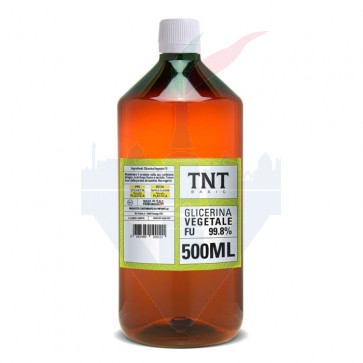 Glicerina Vegetale Pura 500ml su 500ml - TNT Vape