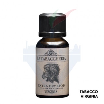 VIRGINIA - Extra Dry 4Pod - Aroma Shot 20ml in 20ml - La Tabaccheria