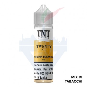 VIRGINIA HIGHLANDS - Twenty Mix - Mix Series 20ml - TNT Vape CON TASSELLO
