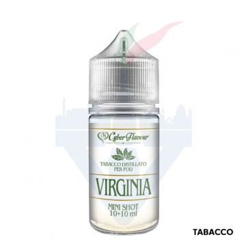 VIRGINIA - Distillati for Pod - Aroma Mini Shot 10ml - Cyber Flavour CON TASSELLO