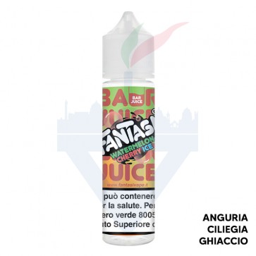 WATERMELON CHERRY ICE - Bar Juice - Aroma - Shot 20 su 60 - Fantasi Vape