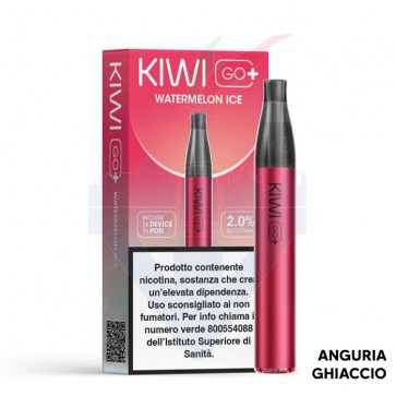 Kiwi Go PLUS Device  Pod Precaricata WATERMELON ICE - Kiwi Vapor