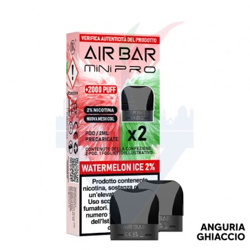 WATERMELON ICE - Pod Precaricata Mini Pro - 2 pezzi - Air Bar