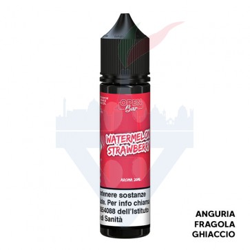 WATERMELON STRAWBERRY - Aroma Shot 20ml - Open Bar [CON TASSELLO]