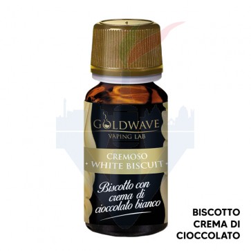 WHITE BISCUIT - Cremosi - Aroma Concentrato 10ml - Goldwave CON TASSELLO