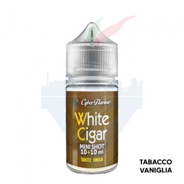 WHITE CIGAR - Aroma Mini Shot 10ml - Cyber Flavour CON TASSELLO