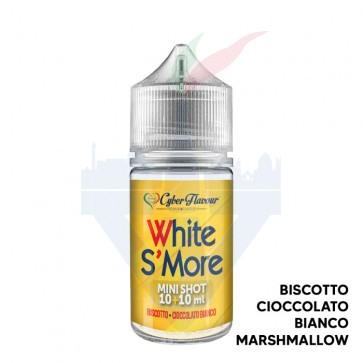 WHITE SMORE - Aroma Mini Shot 10ml - Cyber Flavour CON TASSELLO