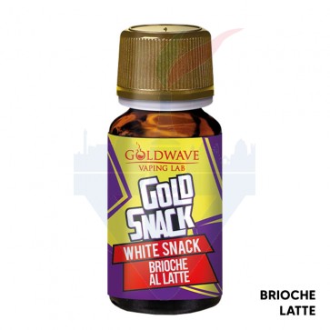 WHITE SNACK - Gold Snack - Aroma Concentrato 10ml - Goldwave CON TASSELLO