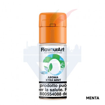 XTRA MINT - Aroma Concentrato 10ml - FlavourArt CON TASSELLO