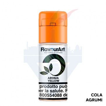 YELLOW - Aroma Concentrato 10ml - FlavourArt CON TASSELLO