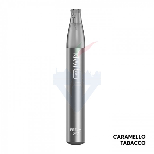 CARAMEL TOBACCO Disposable Kiwi Go - 750 Puff - Vape Pen Usa e Getta