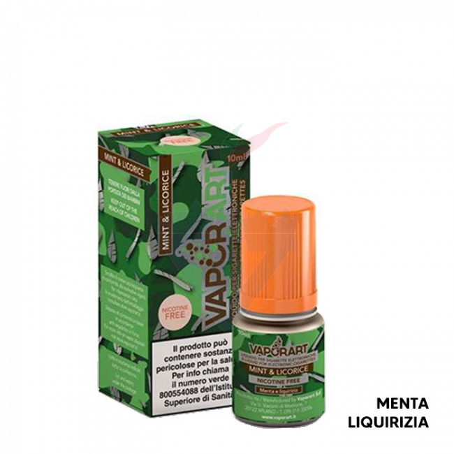 MINT E LICORICE - Liquido Pronto 10ml - Vaporart MINT E LICORICE - Liquido Pronto 10ml - Vaporart
