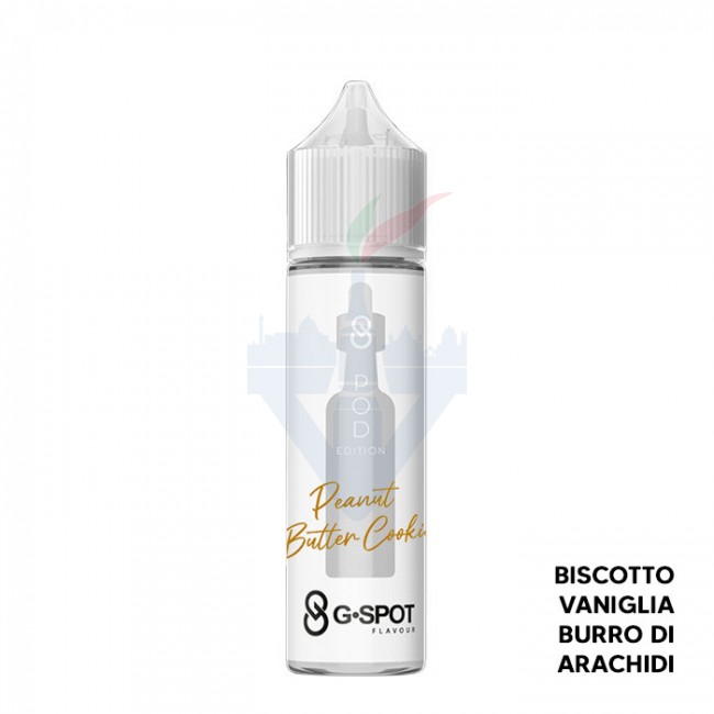 PEANUT BUTTER COOKIE - Pod Edition - Aroma Shot 20ml - G-Spot [CON TASSELLO]