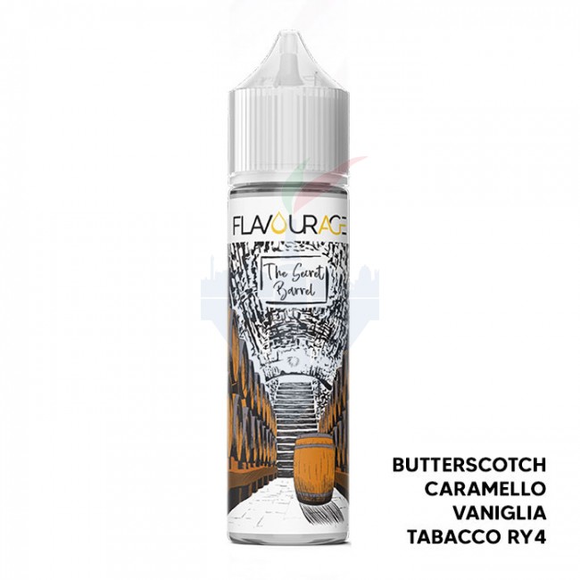 liquido tabacco e caramello THE SECRET BARREL - Aroma Shot 20ml