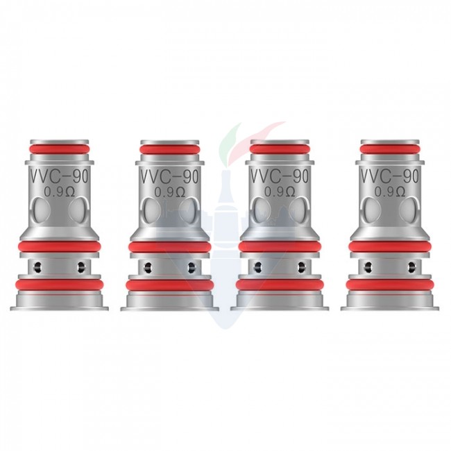 Testine di Ricambio VVC-90 Coil 0,9ohm - 4 Pezzi
