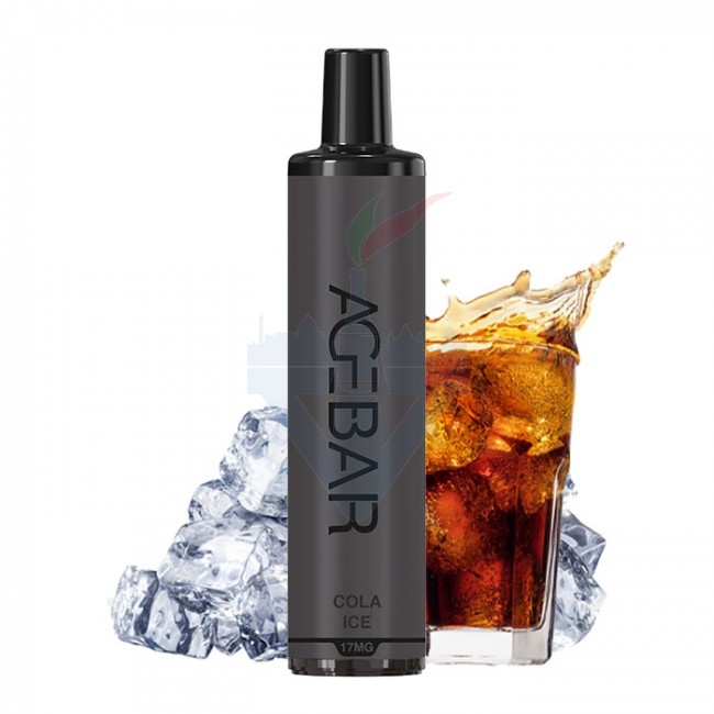 COLA ICE 17mg Disposable - 800 Puff - Vape Pen Usa e Getta - Agebar