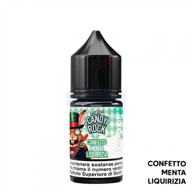 CONFETTO MENTA E LIQUIRIZIA - Candy Rock - Aroma - Mini Shot 10+20