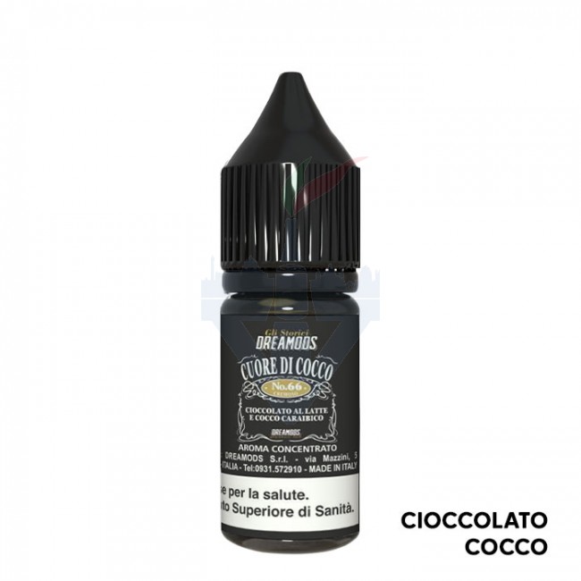 CUORE DI COCCO - Aroma Concentrato 10ml - Dreamods [CON TASSELLO]