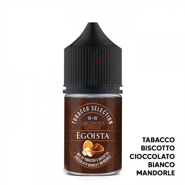 EGOISTA - Tobacco Selection - Aroma Mini Shot 10ml - Goldwave [CON TASSELLO]