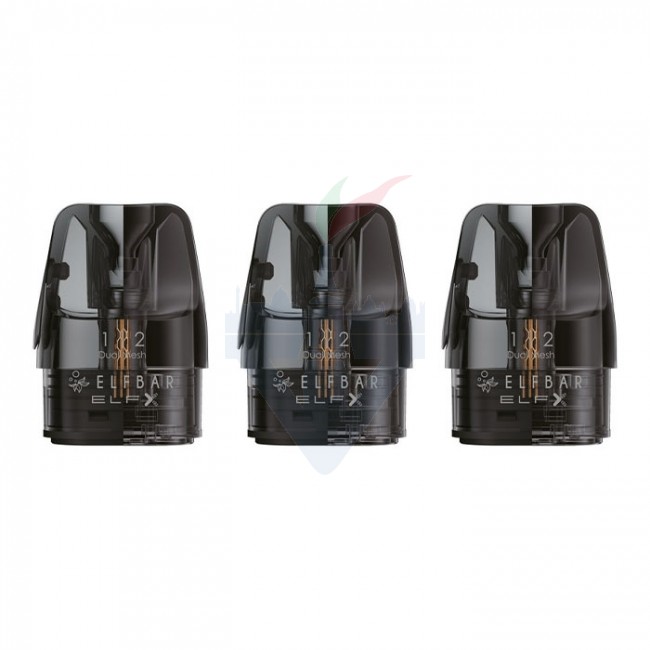Pod di Ricambio ELFX e ELFX PRO 0,6ohm - 3 Pezzi