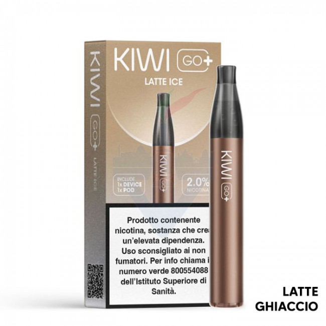 Kiwi Go PLUS Device + Pod Precaricata LATTE ICE