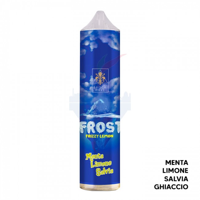 mr vape roma MENTA LIMONE E SALVIA - Shock Wave Frost - Aroma Shot 20ml
