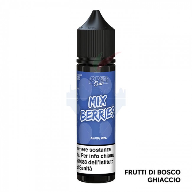 MIX BERRIES - Aroma Shot 20ml - Open Bar [CON TASSELLO]