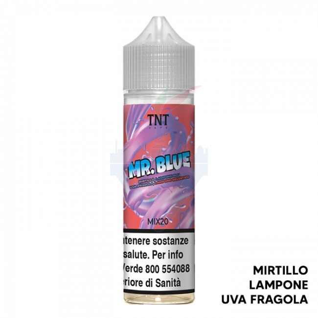 liquidi mr vape MR. BLUE - Polar - Mix Series - Shot 20 su 60